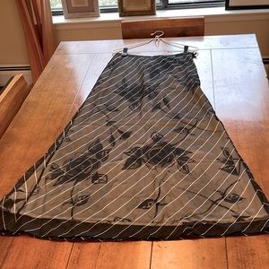 BCBG Maxazria Long Overlay Skirt